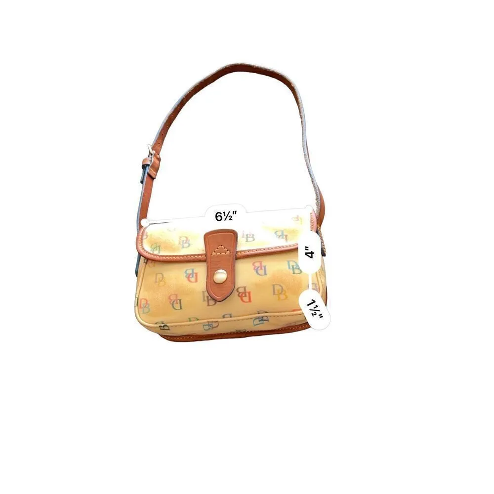 VINTAGE DOONEY & BOURKE HAND OR SHOULDER BAG - Image 7
