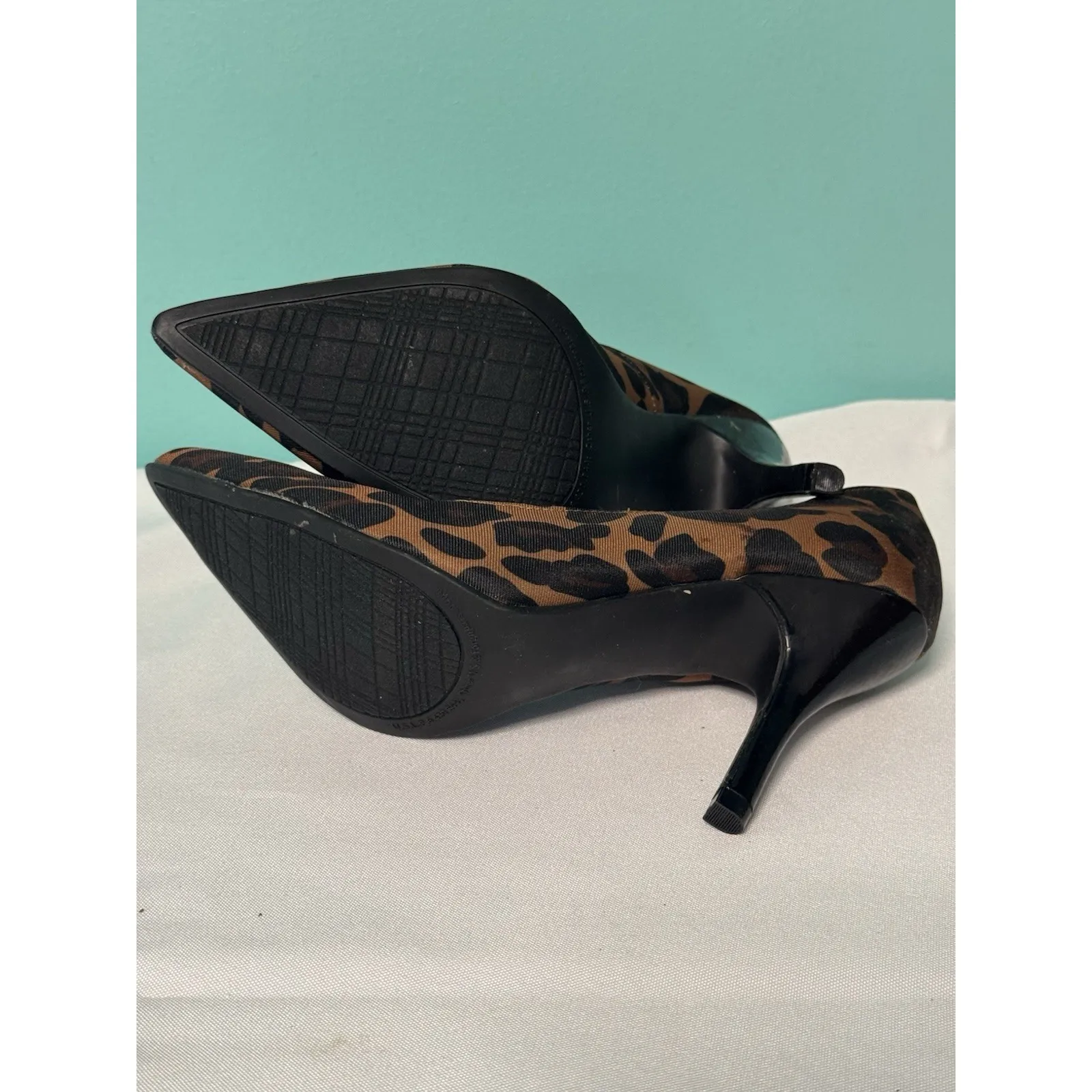 Rampage Animal Leopard Cheetah Print  Pump Heels Size8 S-637‎ - Image 4