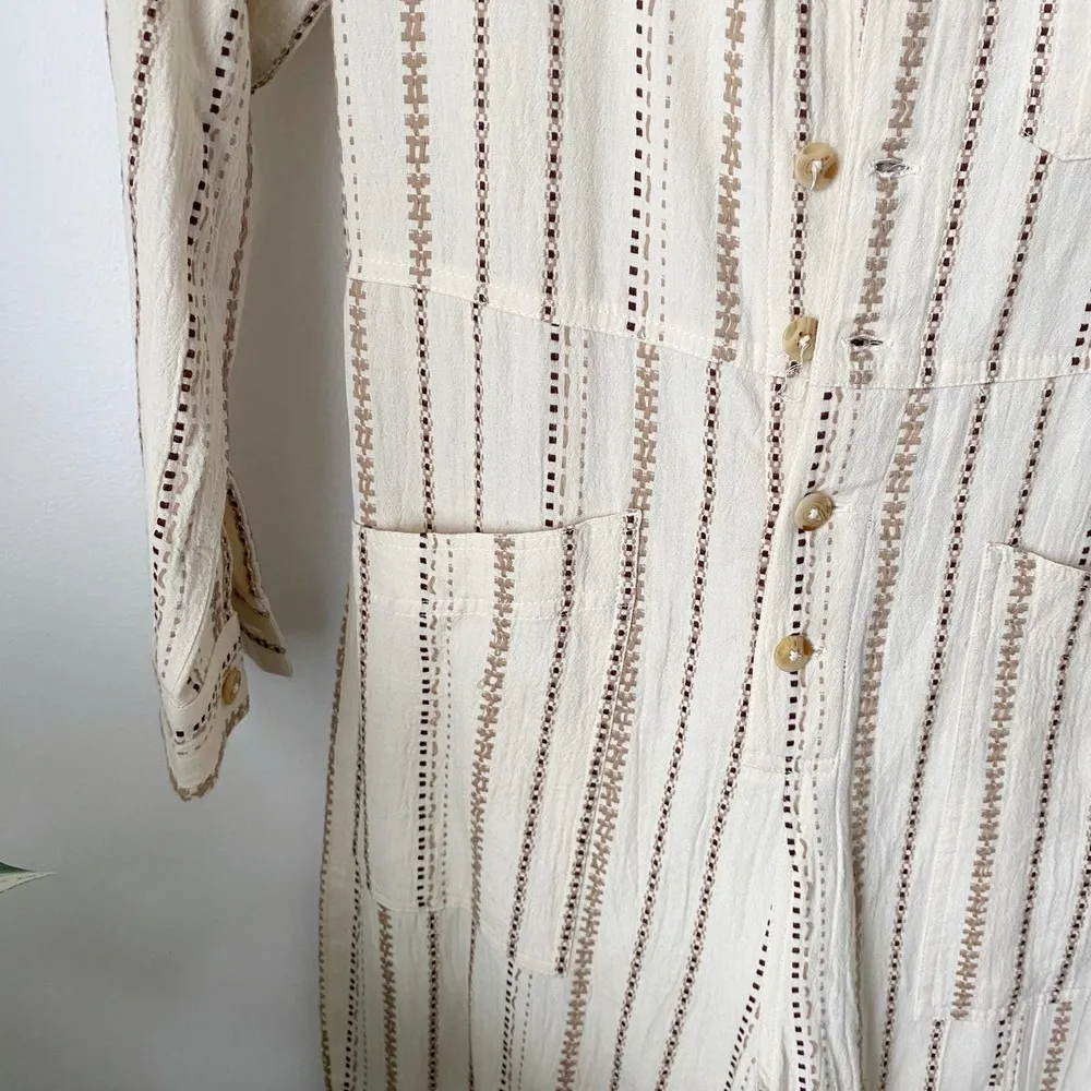 Free People Gia Yarn Dye Coveralls - Image 4