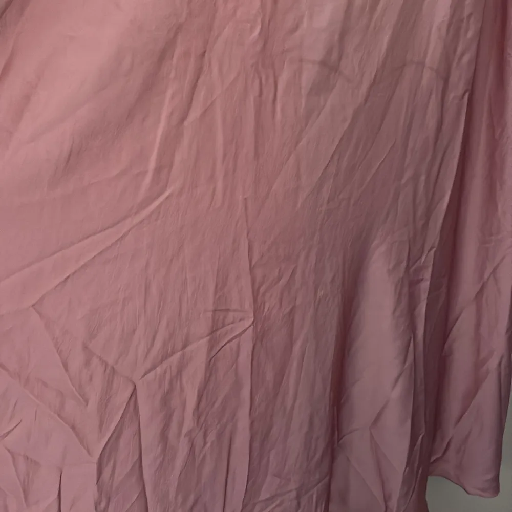 New Lulus Real Romantic Light Rose Satin Strapless Maxi Dress Size S - Image 5