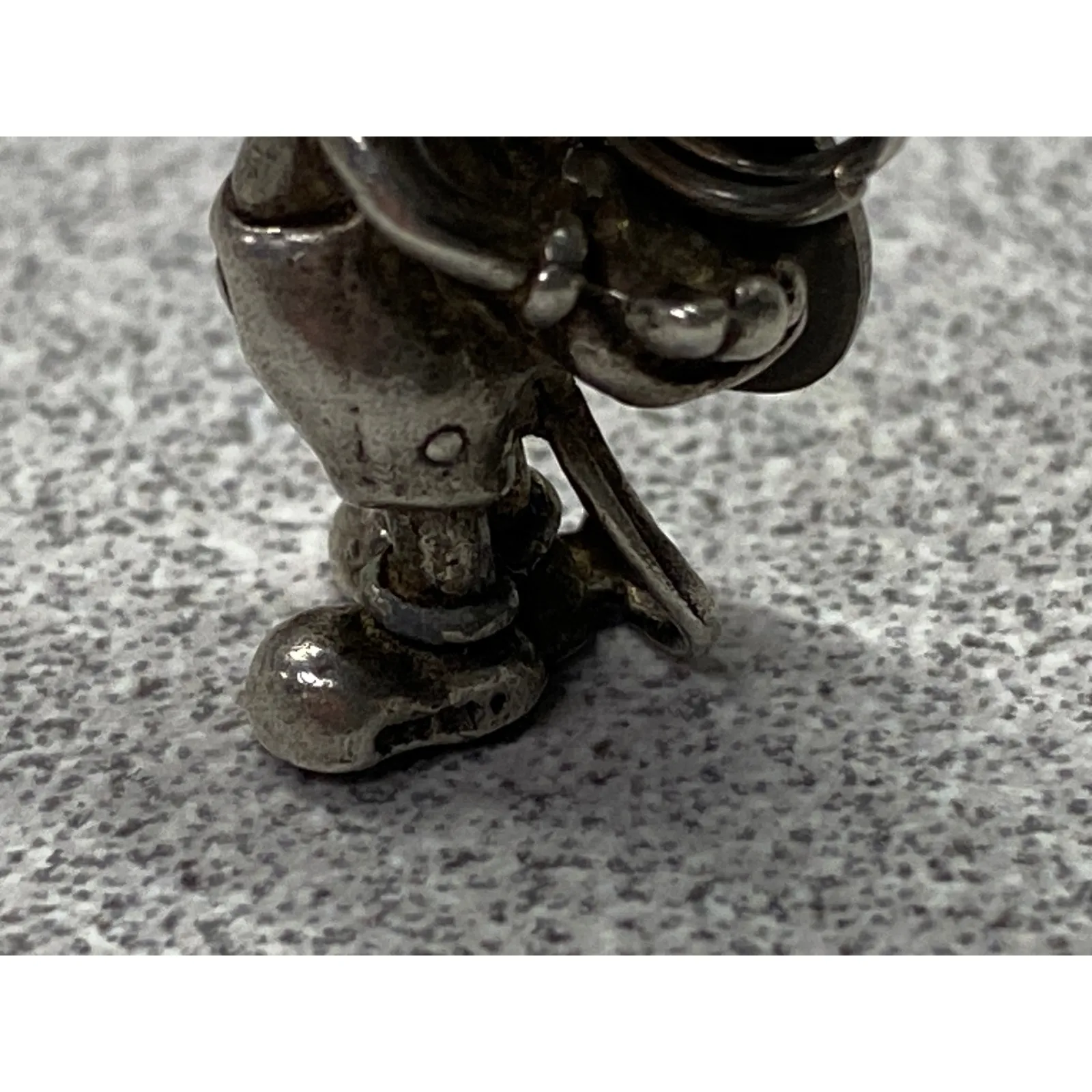 Vintage Sterling Silver Mickey Mouse Charm Pendant Disney Collectible - Image 7