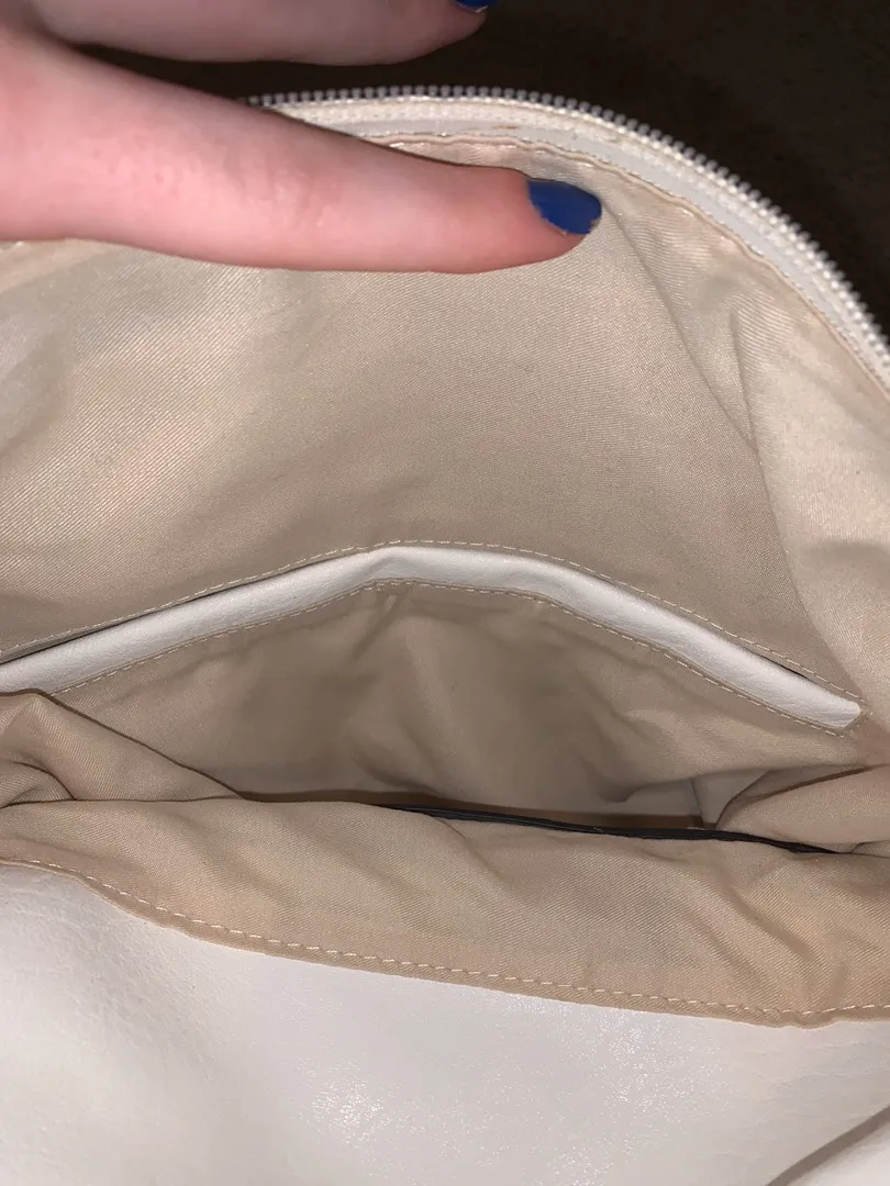 White ChillX Backpack Purse - Image 5