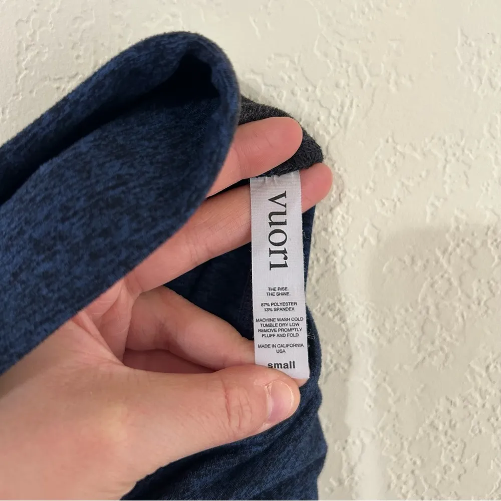 Asymmetric High Rise Colorblock Leggings - Image 10