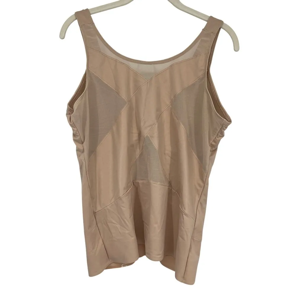 Miraclesuit Step In Sculpting Back Wrap Support Camisole Tank Shapewear 2X NEW - Image 7