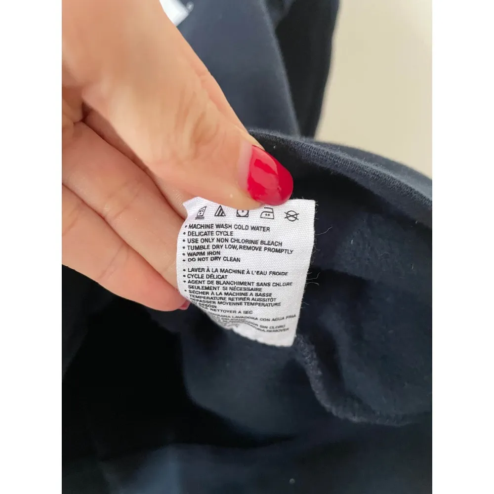 New Era MLB Boston Red Sox Baseball Hoodie Sweatshirt Navy Blue Size Medium - Image 7