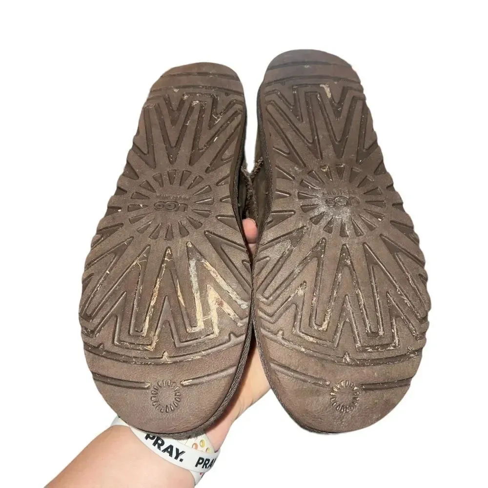 UGG  Women's Leather‎ Short II Boot Size 5 - Image 8