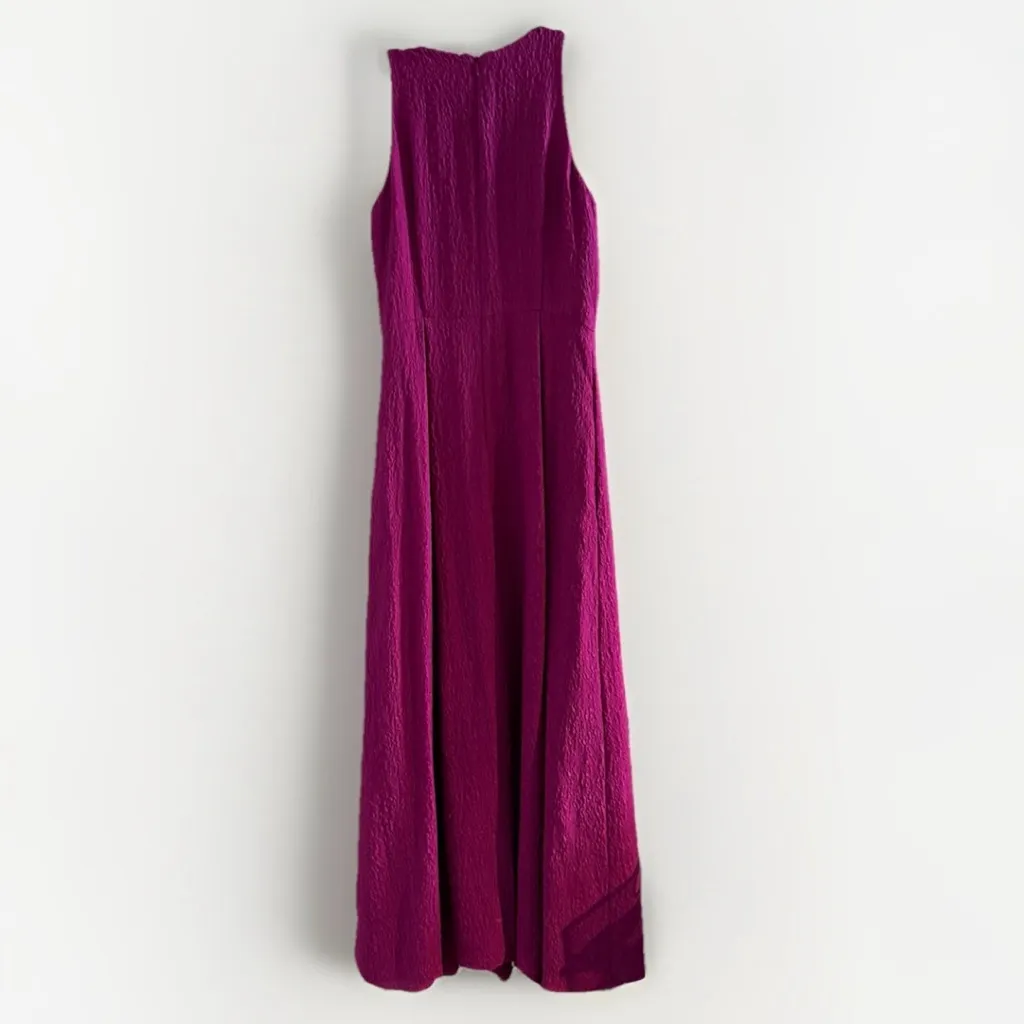 Marchesa Notte Jeweled‎ Collar Gown Silk Blend Runway 2016 Glam Designer Pink 2 - Image 7