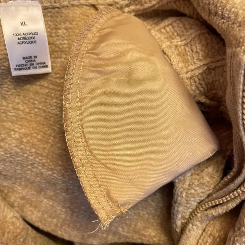 Vintage Alfred Dunner Cardigan Sweater‎ Tan Size XL - Image 7