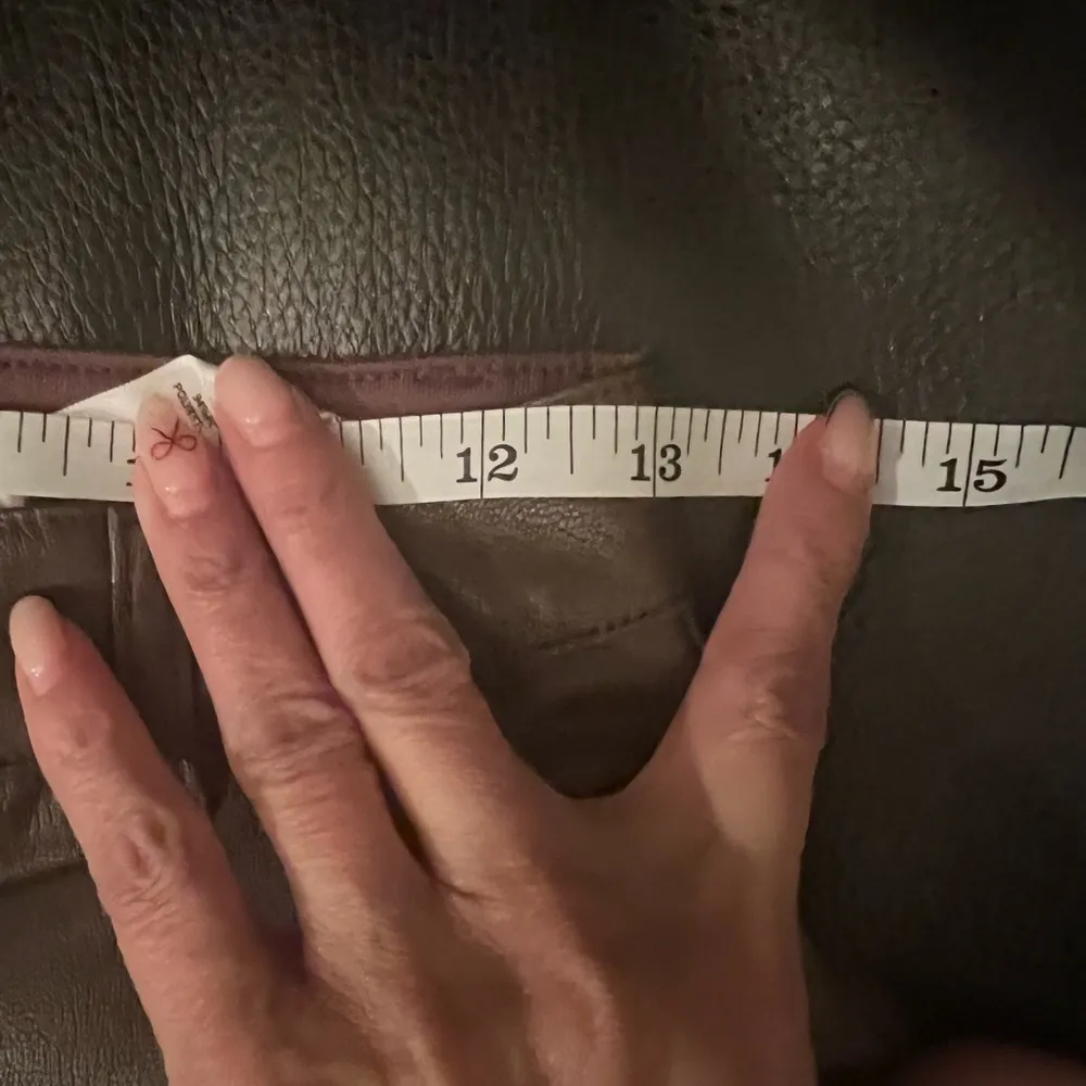 Splendid Vegan Leather Ankle
Trouser sz 2, Brown color, NWT - Image 8