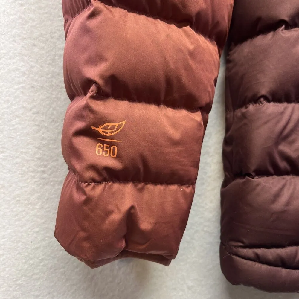 LL Bean Jacket Womans XL 650 Full Zip Water Repellent Downtek Puffer Bomber Coat - Image 4