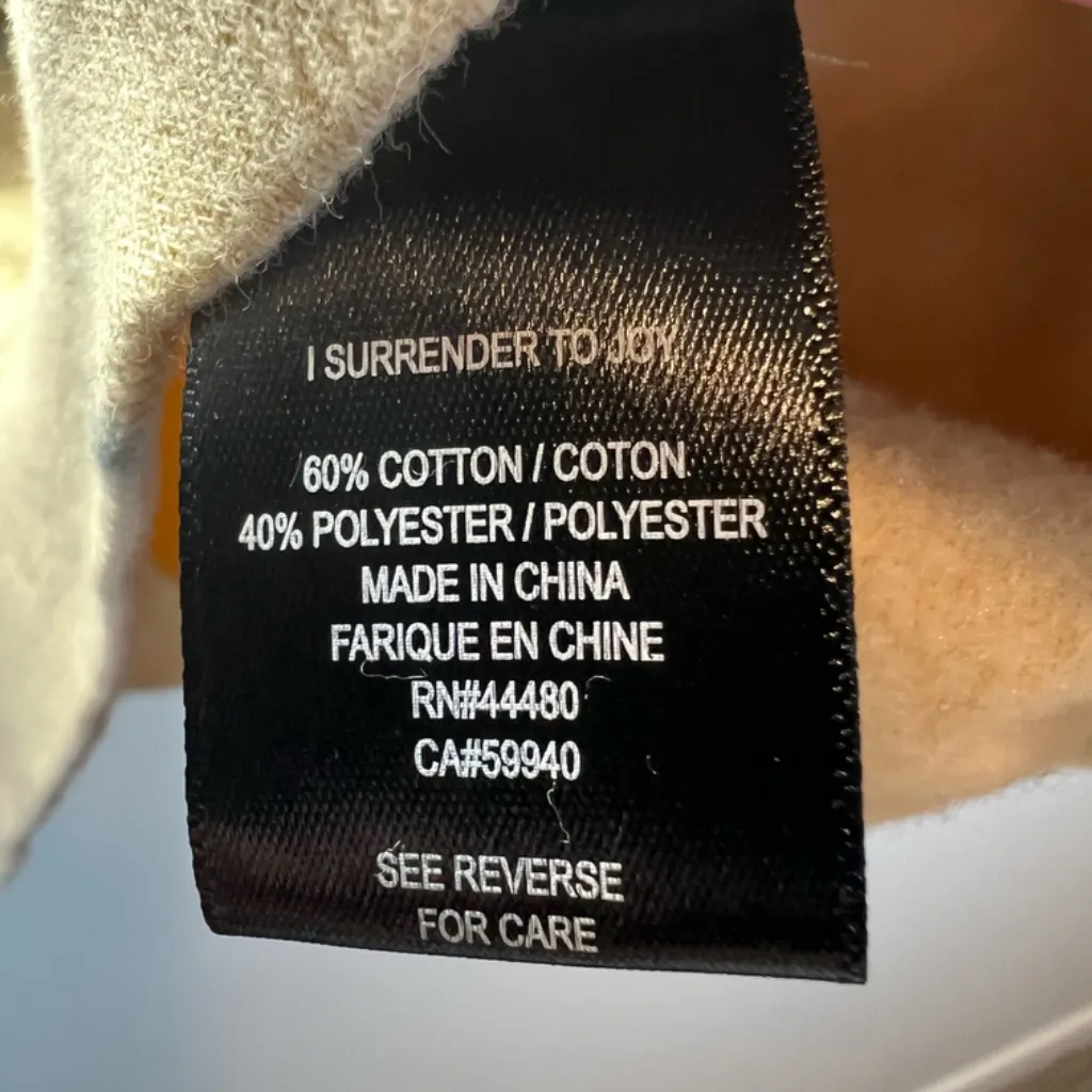 AFRM Women's Fink Cropped Tie Dye Hoodie Sweatshirt Sand Crumble Tan Cozy NEW XS Pink - Image 12