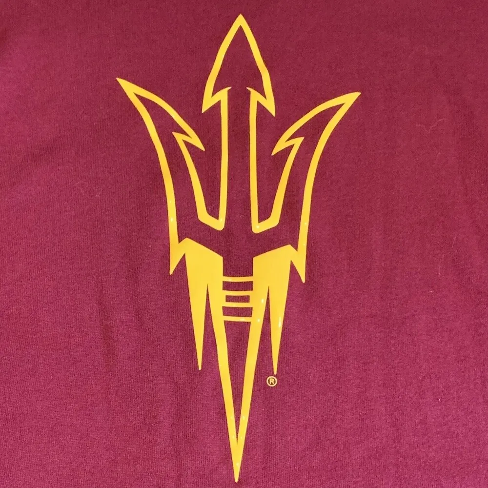 PINK Victoria’s Secret 5th & Ocean Pullover Side Zipper ASU Sun Devils Medium M - Image 3