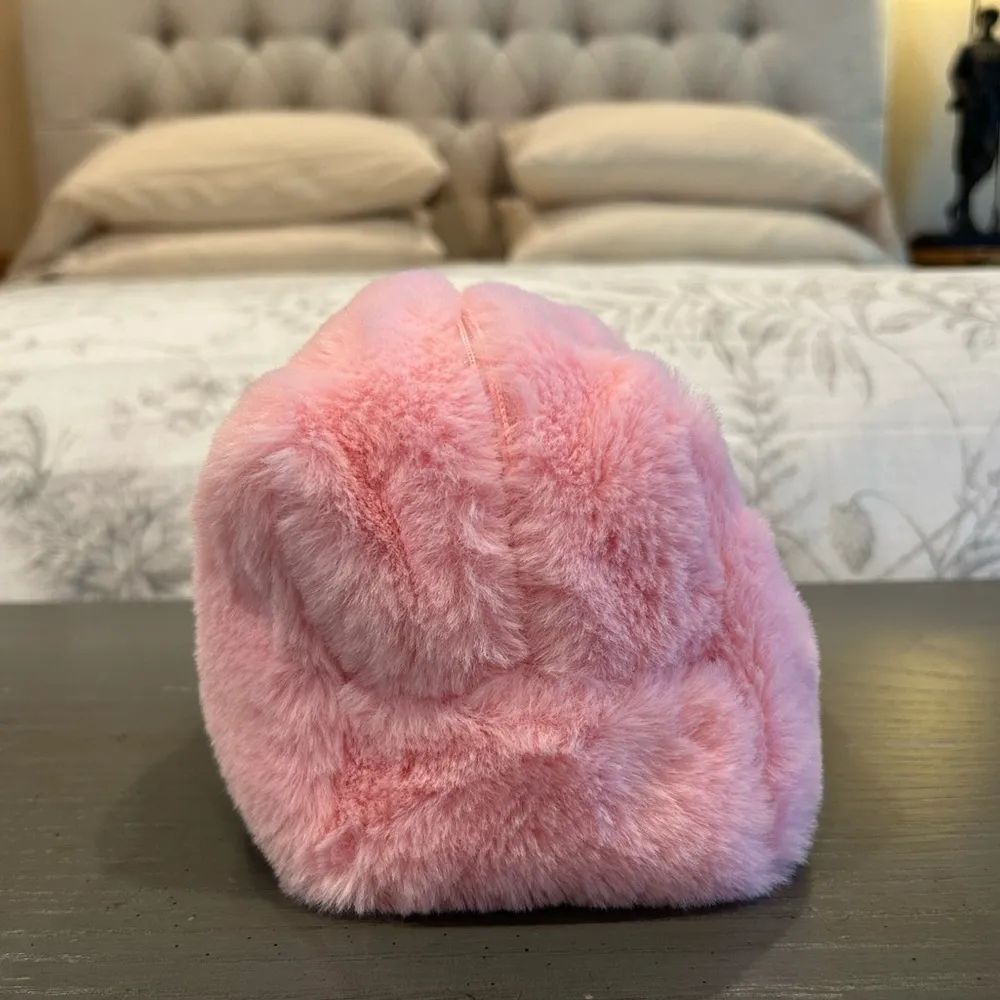 Skinny Dip X SpongeBob SquarePants Patrick Star Fuzzy Cosmetic Bag Pink - Image 6