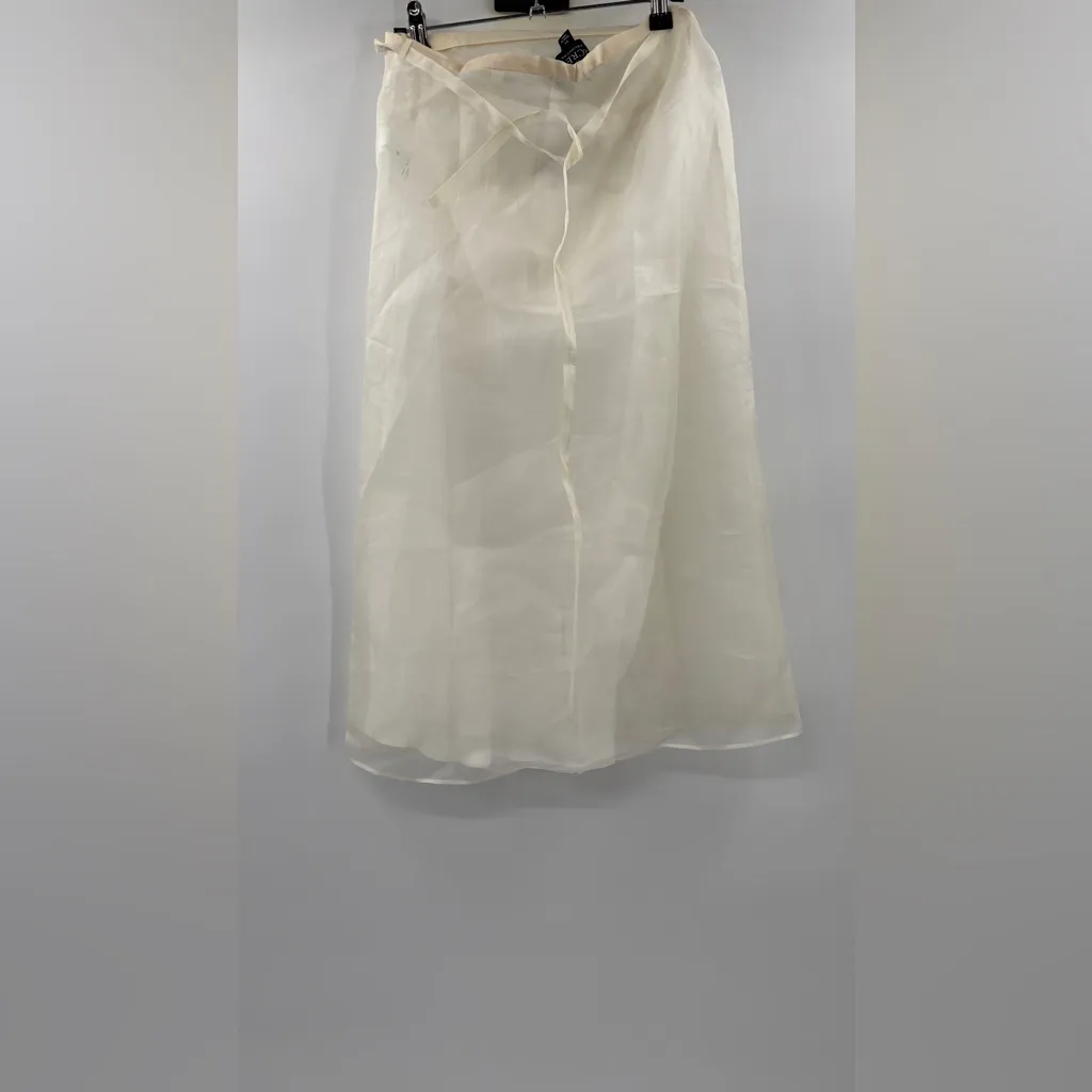 J.Crew Collection wrap skirt in silk organza - Image 7