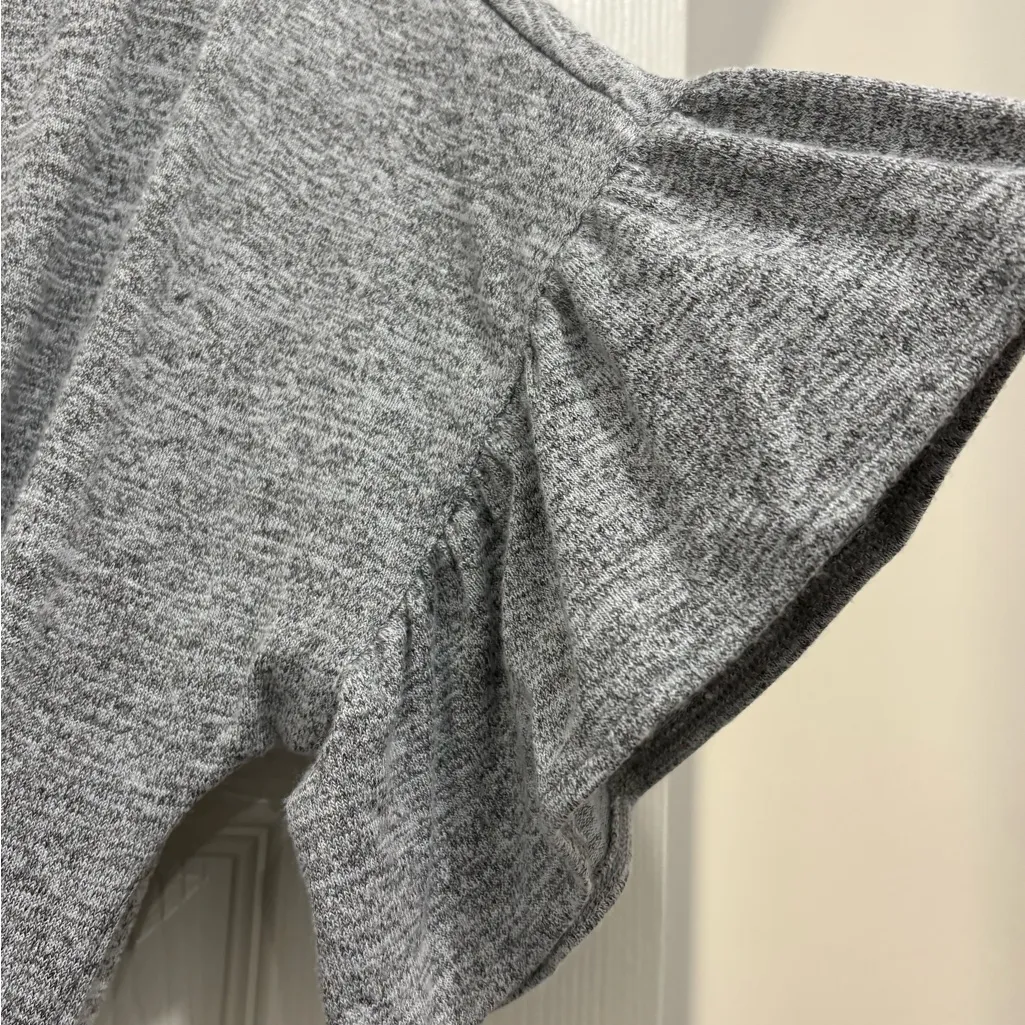 GAP Size S Gray Dress with Ruffle Details - Image 5