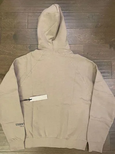 Fear of god Essentials Medium String/Tan Hoodie - Image 6