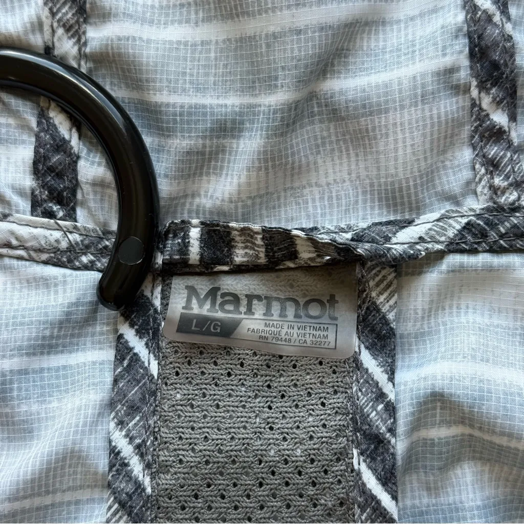 Marmot Muse Jacket Zip Up Lightweight Hoodie Windbreaker Outerwear Outdoor Hike - Image 3