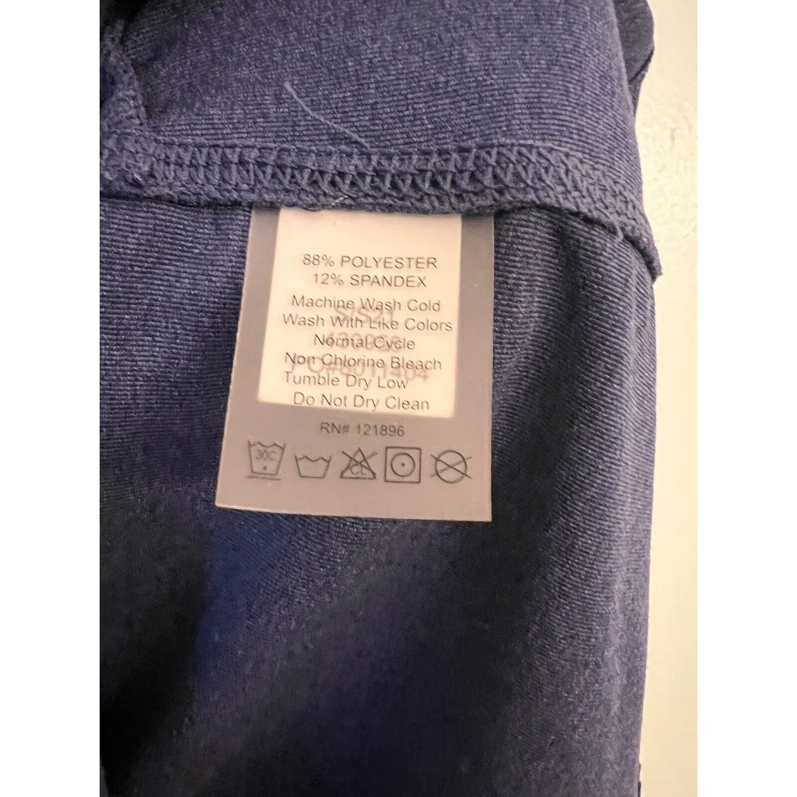 Title Nine Sunbuster 1/2 Zip Short Sleeve Sun Shirt Women’s Size S Blue - Image 2