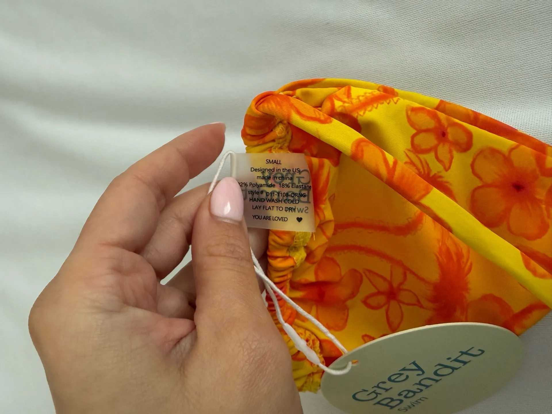 Grey Bandit Bikini Set - Image 3