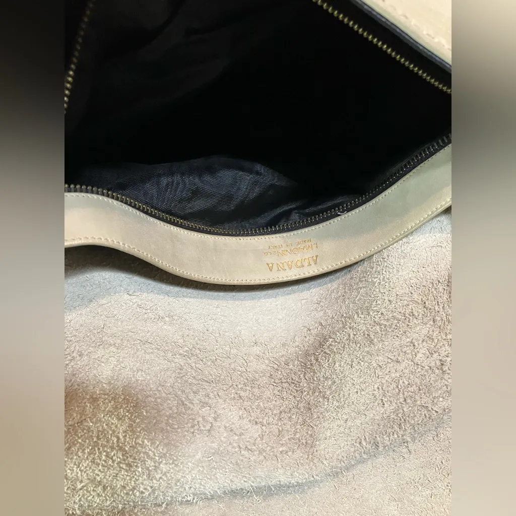 VINTAGE 70'S ALDANA LEATHER ITALIAN PURSE - Image 6