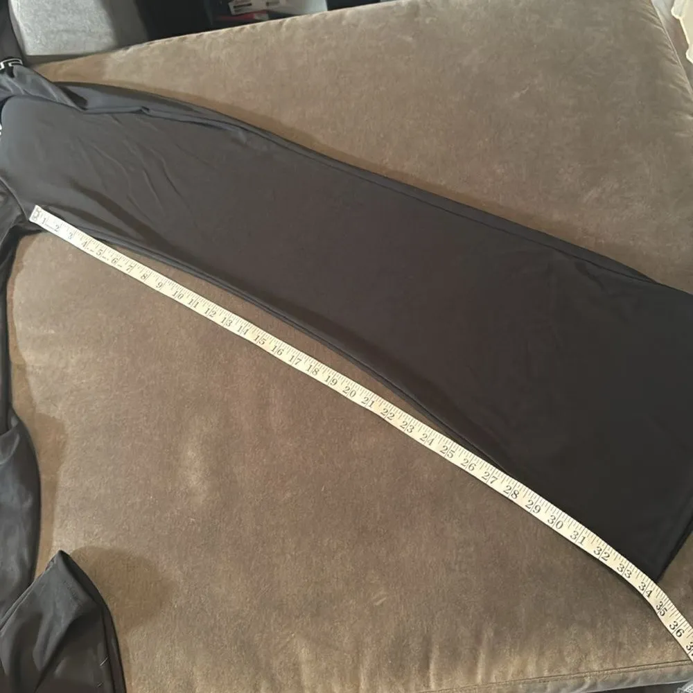 Women’s Black Halter Neck BodyCon Sleeveless Party Jumpsuit Wide Leg Size L NWOT Size L - Image 10