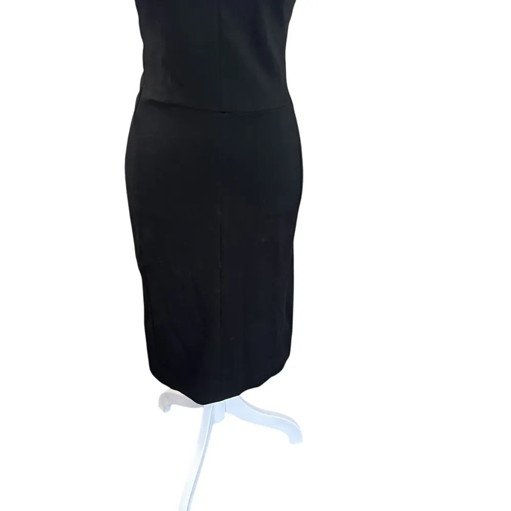 M.M.LaFleur Rachel Dress Black Ponte Sheath
Size 6 - Image 5