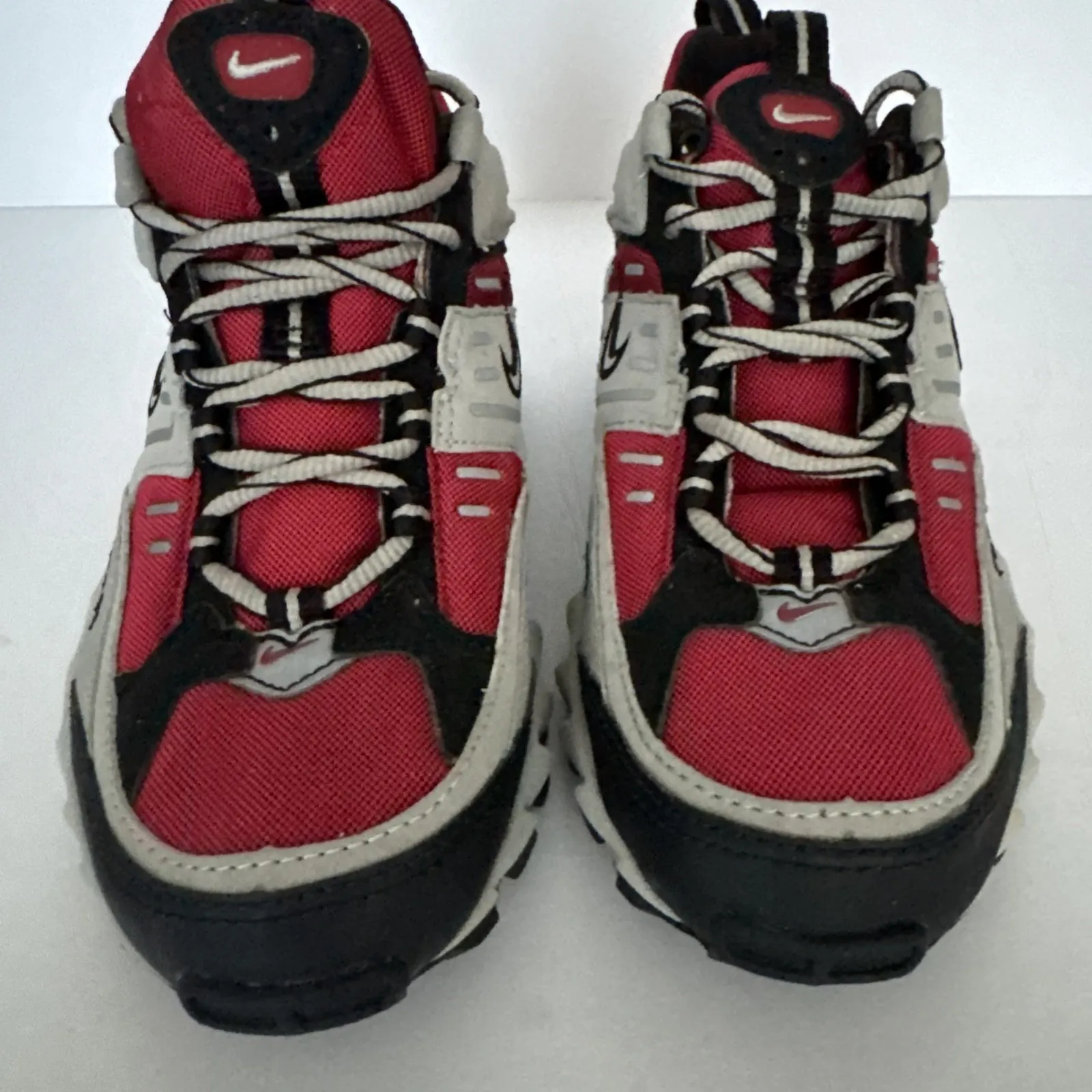 Nike ACG Air‎ Terra Sebec Infrared Sneakers 2000 Red Black Y2K Womens Size 8 - Image 5