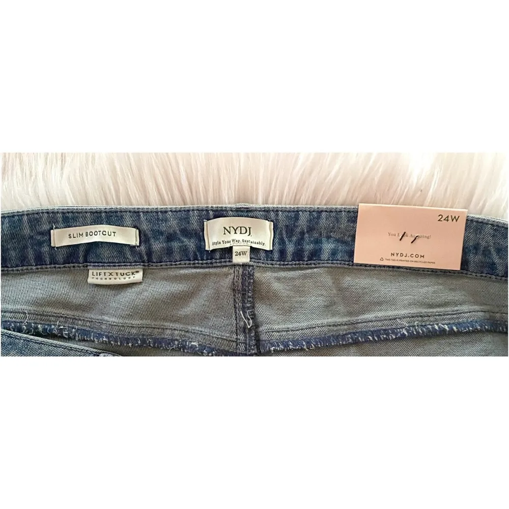 NWT NYDJ Crop Slim Bootcut Jeans - Image 8