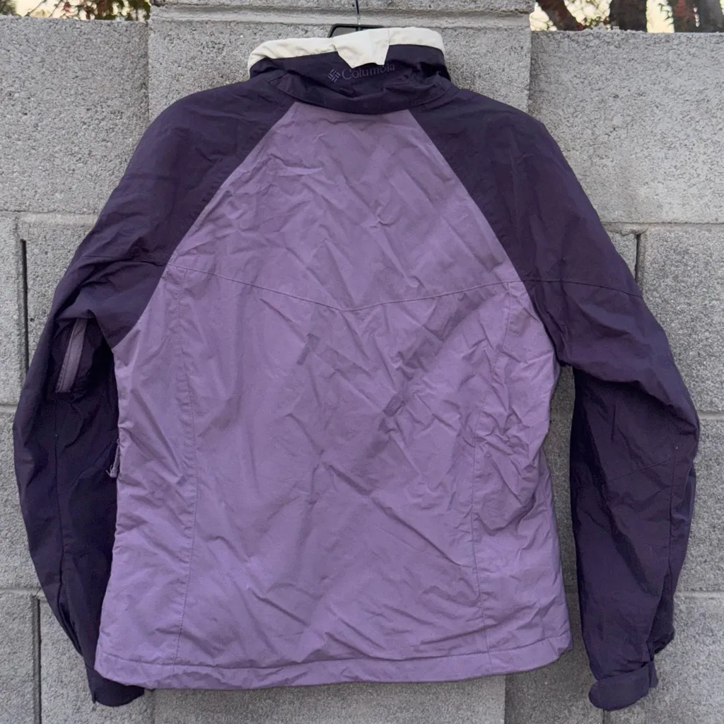Women's Columbia Purple Omni-Shield Ski Jacket L - Image 7