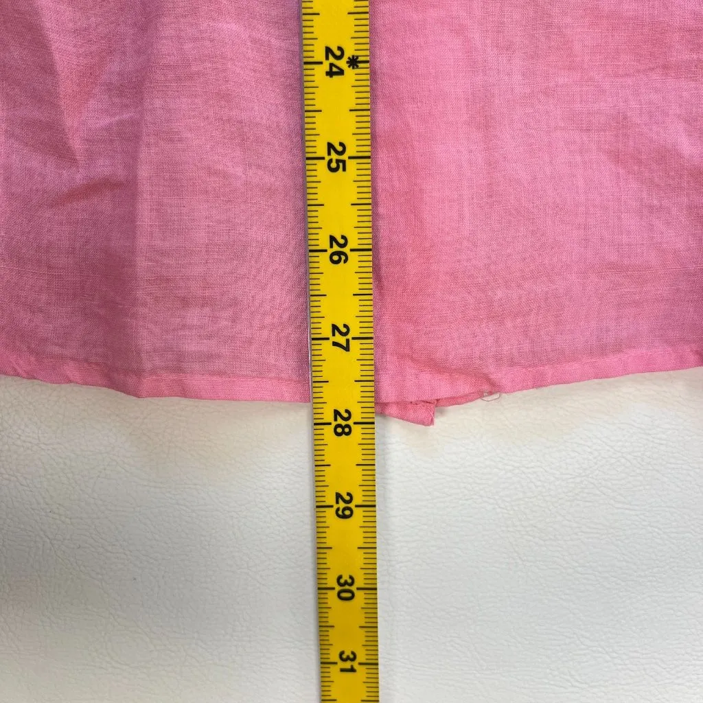 NWOT JOHNNY WAS Ramie Embroidered Floral Kimono Sleeve Bohemia SHIRT Blouse Sz L - Image 15