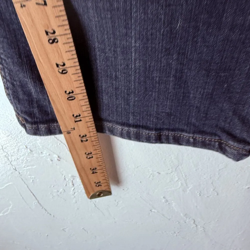 Cowgirl Tuff Co Jeans Womens Size 29 Dark Wash Bootcut Embroidered Stretch Denim Blue - Image 6