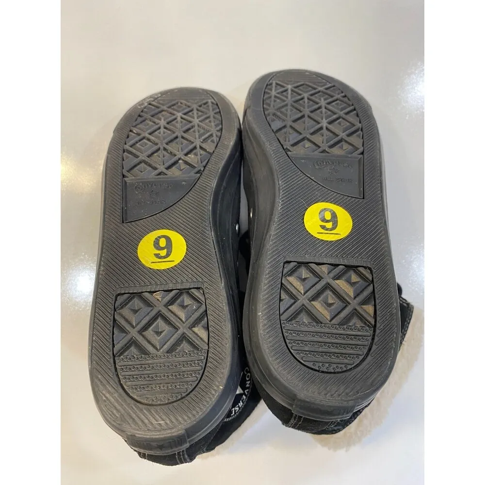 Converse Chuck Taylor All Star Dainty Hi-Top Sherpa Lined Size 9 NEW Black - Image 4