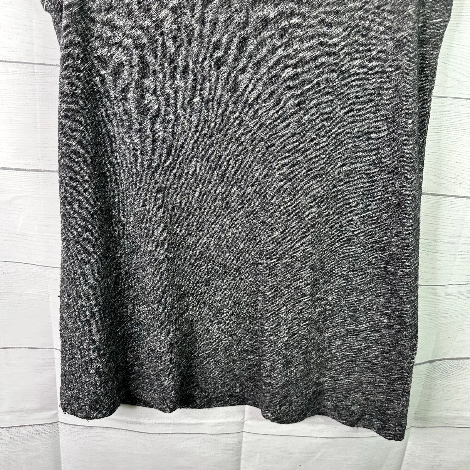 Everlane Womens size XS The Sweater Muscle Tank Top Tunic Marled Gray Minimalist - Image 4