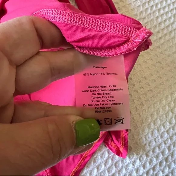 TITLE NINE PARADIGM pink Half Zip Pullover Womens SIZE XS performance workout - Image 7