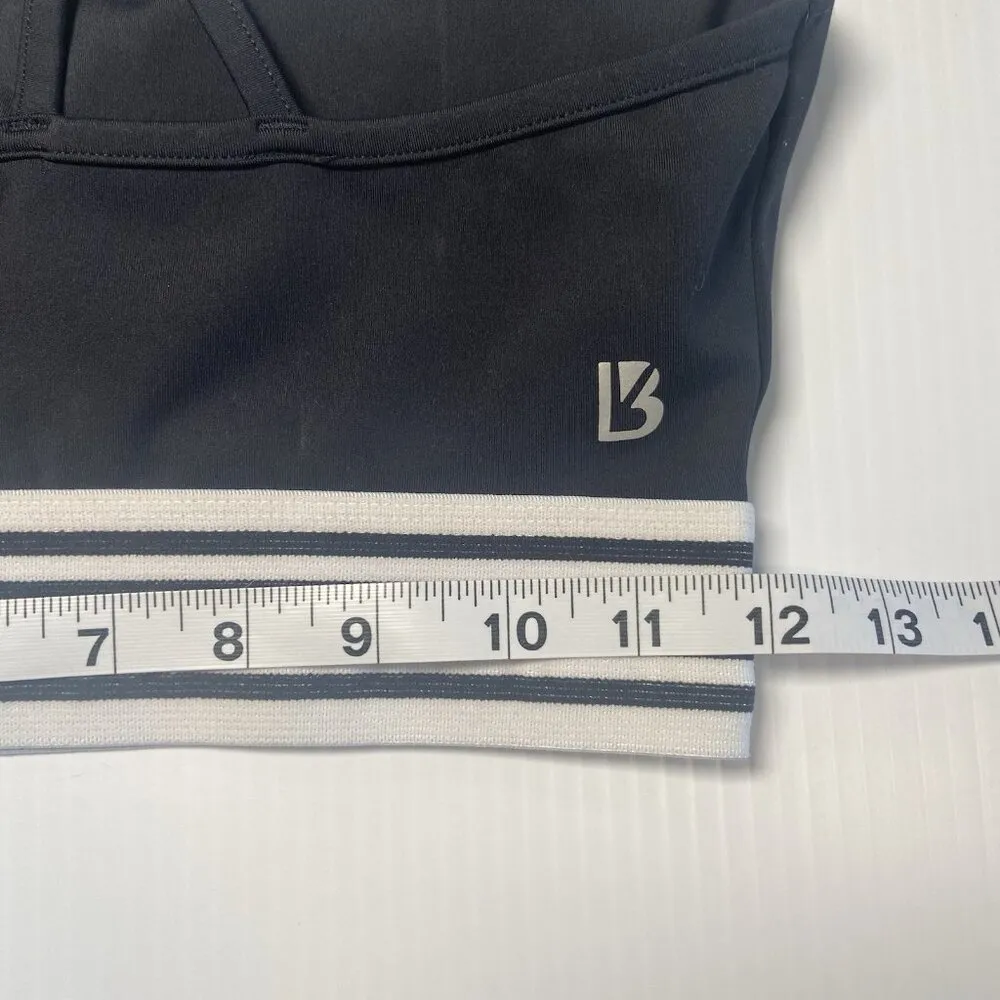 Buffbunny Women's Assasin‎ Sports Bra Black White Size S Small Sporty Yoga - Image 4