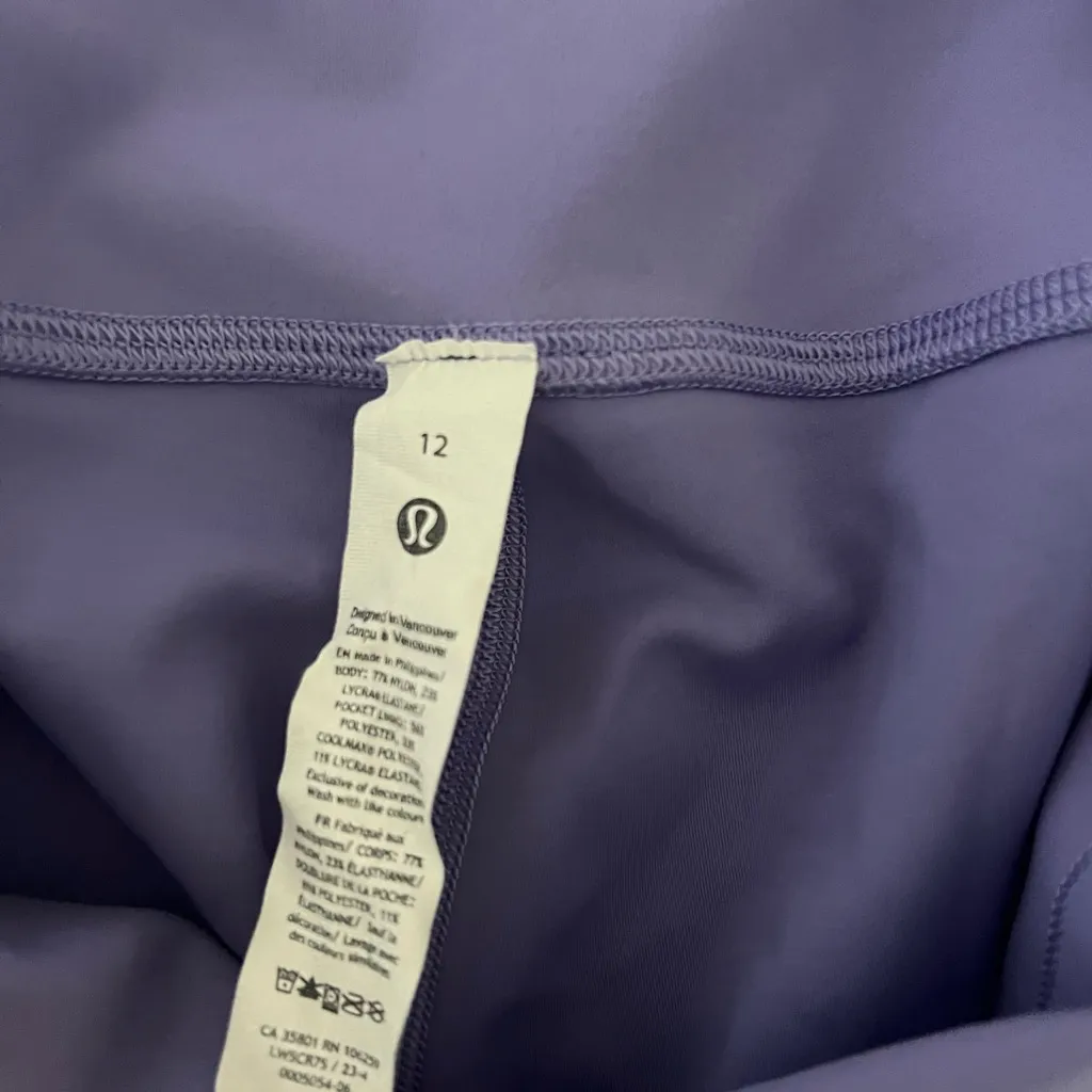 Lululemon Purple Wunder Under Leggings Size 12 - Image 6