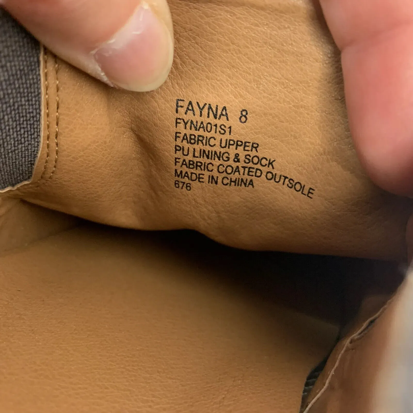 Steve Madden Sz 8 Loafer Fayna Slip On Dark Gray Vegan Suede Fabric Shoe Casual - Image 3