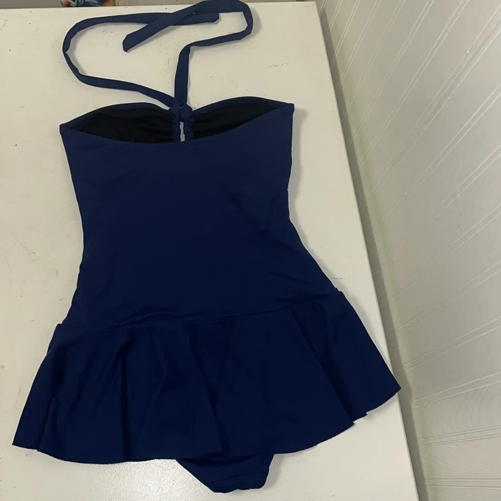 Chaps navy  one piece Halter style Straps - Image 6