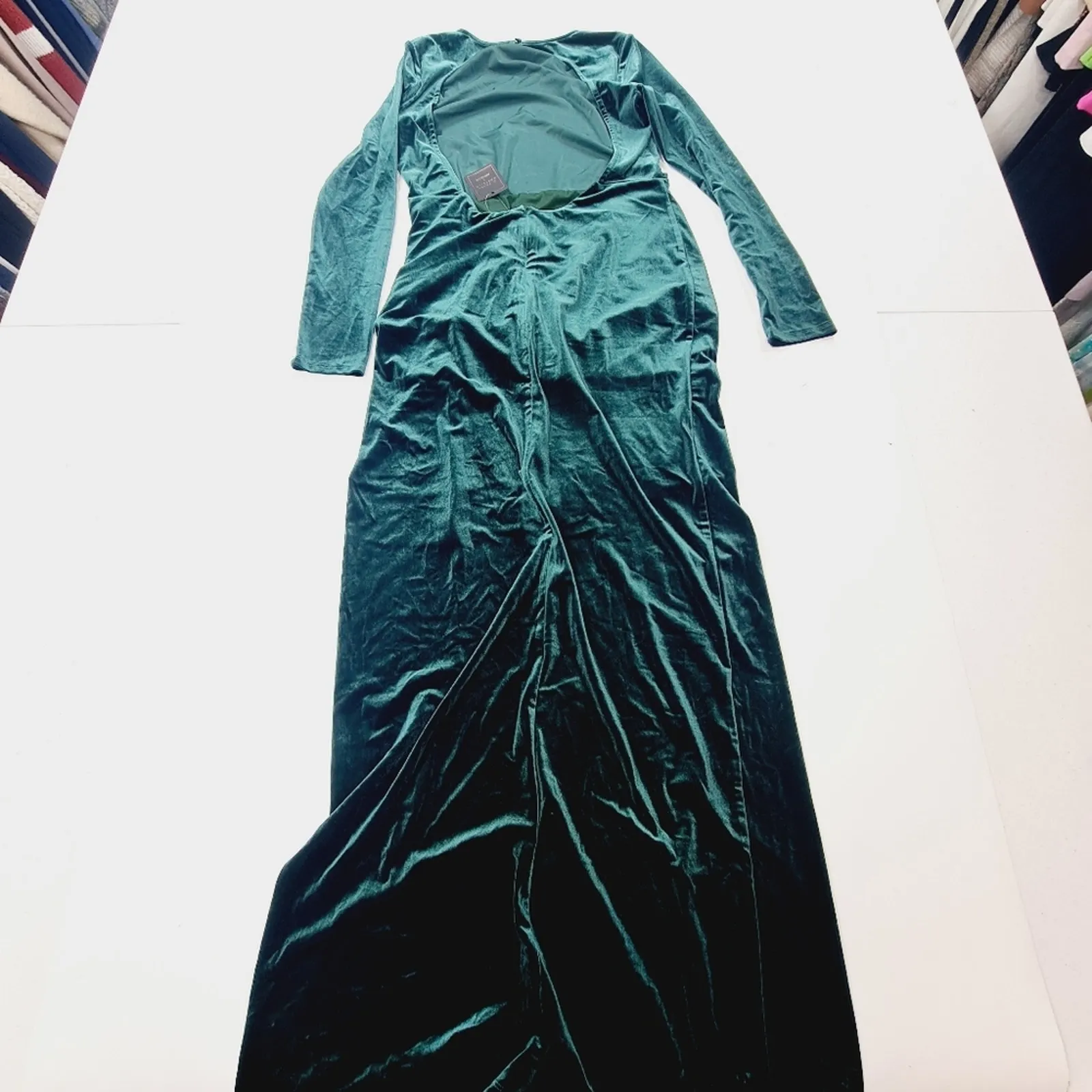 Michael Costello x REVOLVE Gregory Gown in Emerald Green XL - Image 10