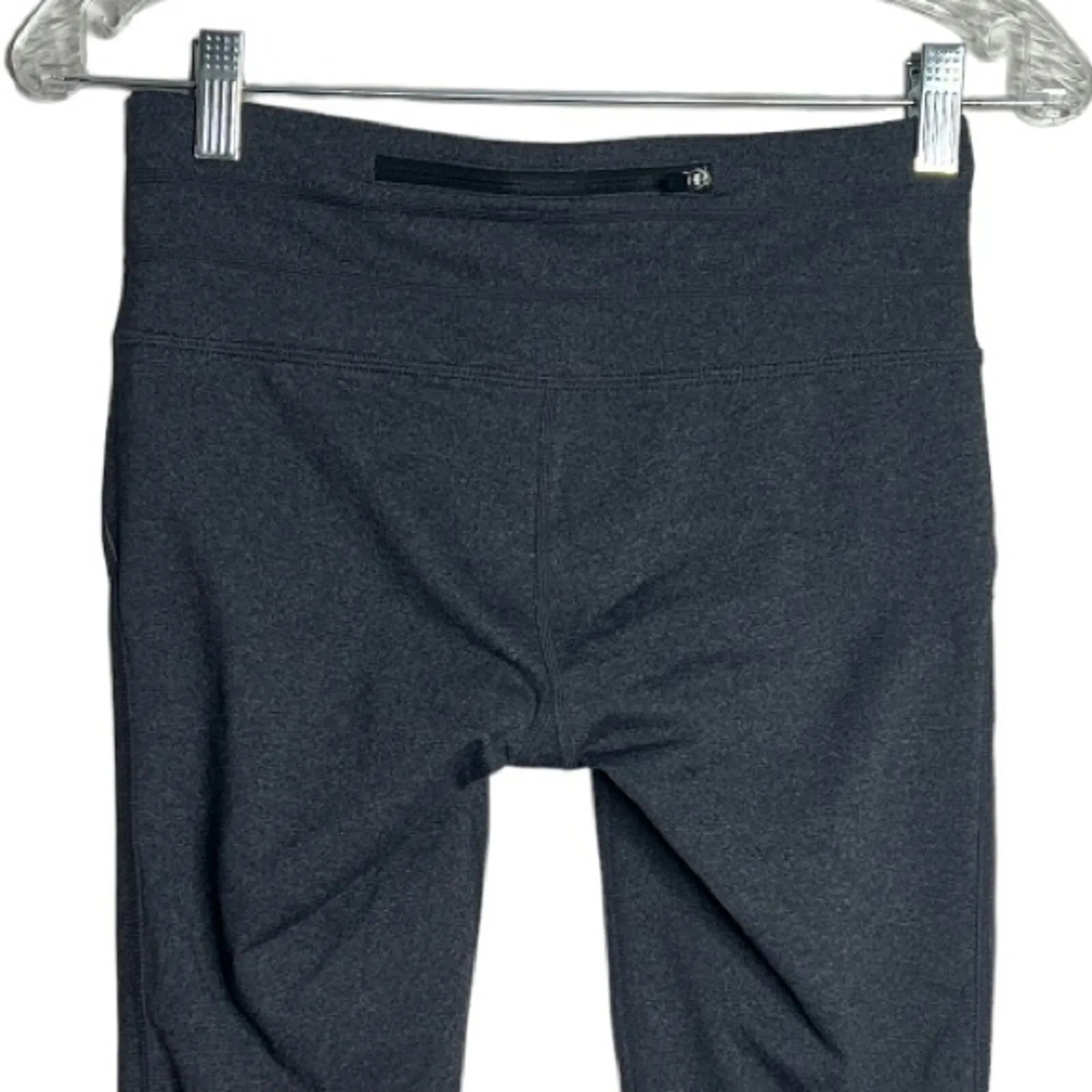 Athleta Pants Women XS Gray‎ Black Relay Capri Legging Lounge Workout Athleisure - Image 4