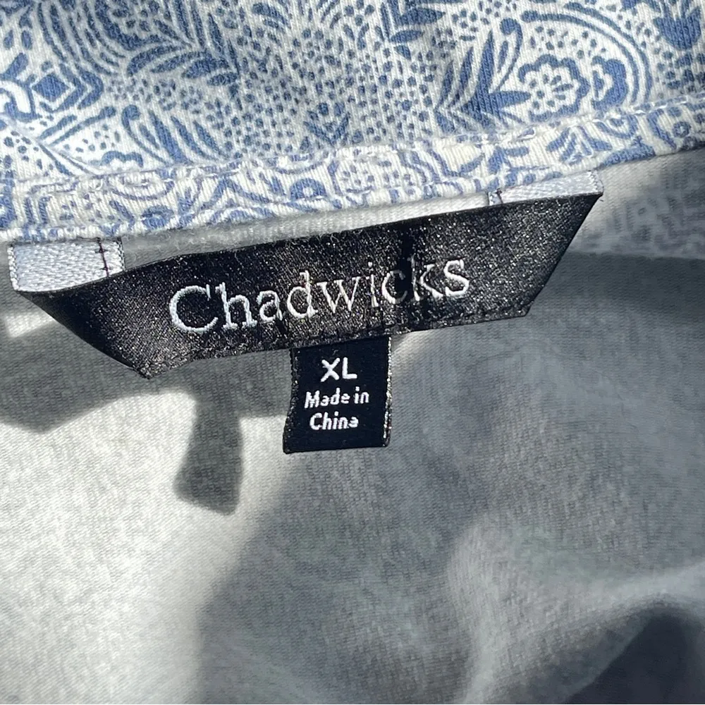 CHADWICKS Sleeveless Cotton Midi Dress Coastal Boho Print, XL - Image 8