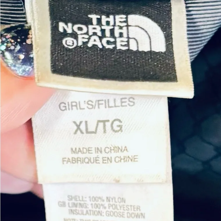 North Face short Jacket Womens Brown down fur Hood belt Greenland Hyvent - Image 7