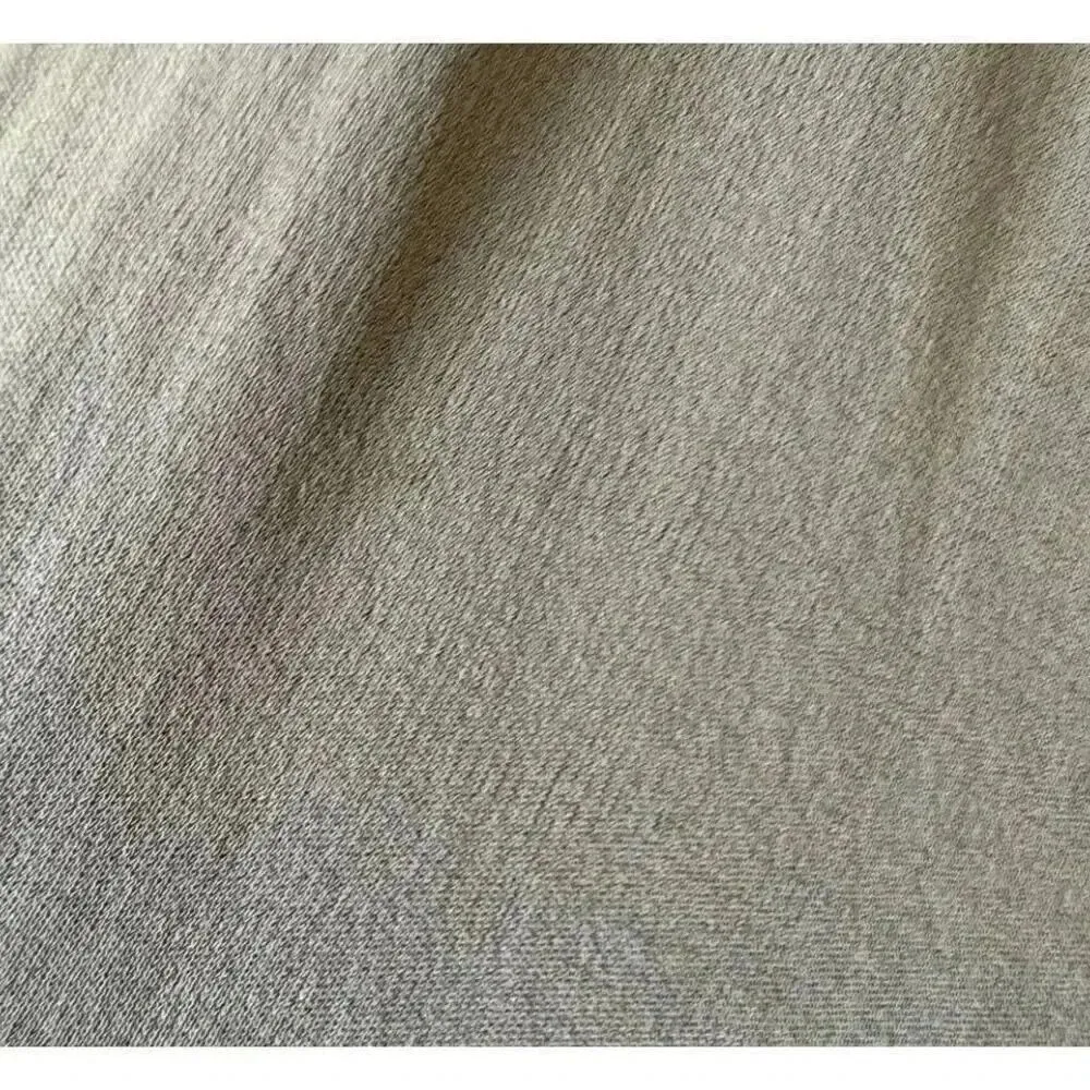 Eileen Fisher Silk Taupe Boat Neck 3/4 Sleeves Lightweight Office SZ S #1838 - Image 8