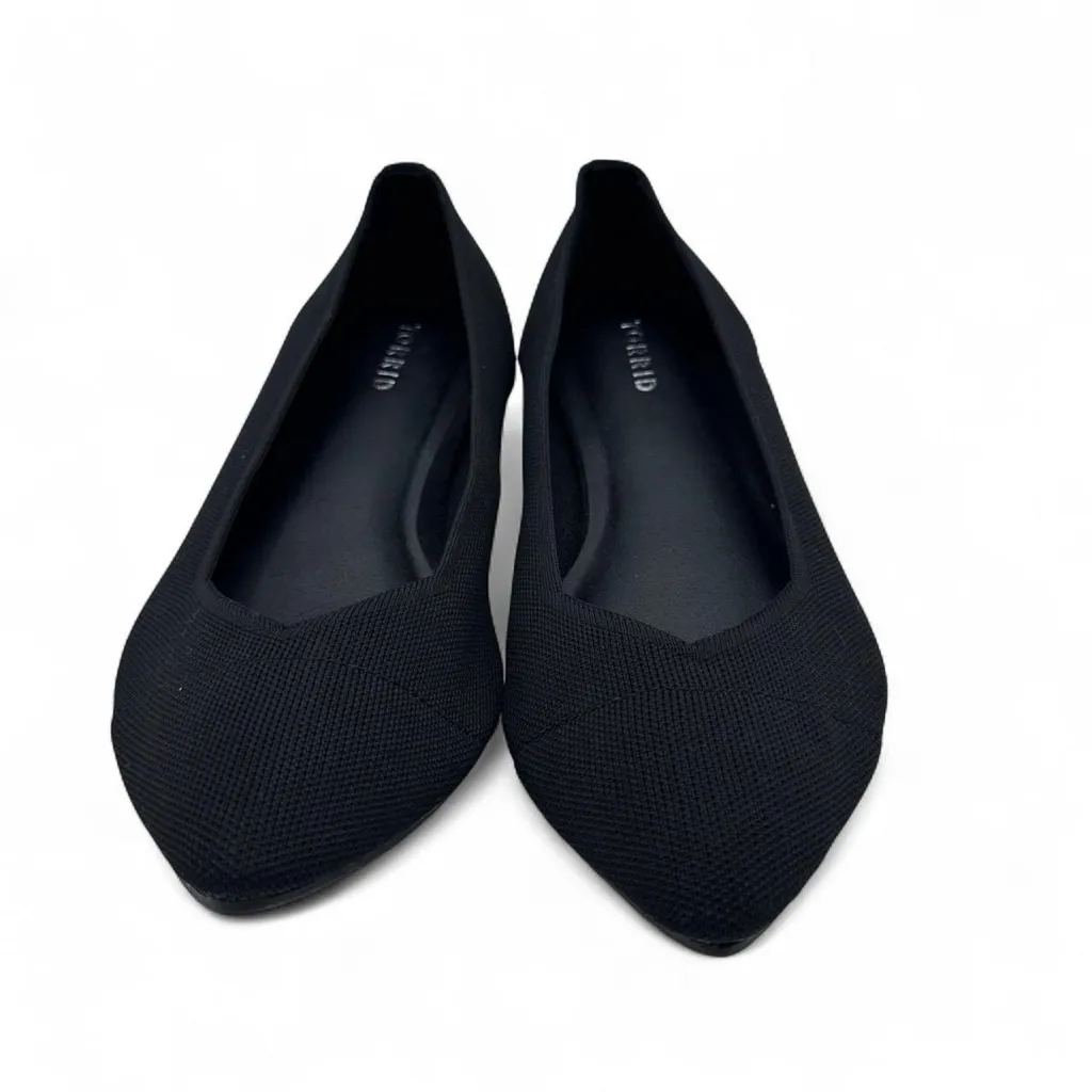 Torrid Knit Pointed Toe Flat Wide Width size 9.5 Wide - Image 3