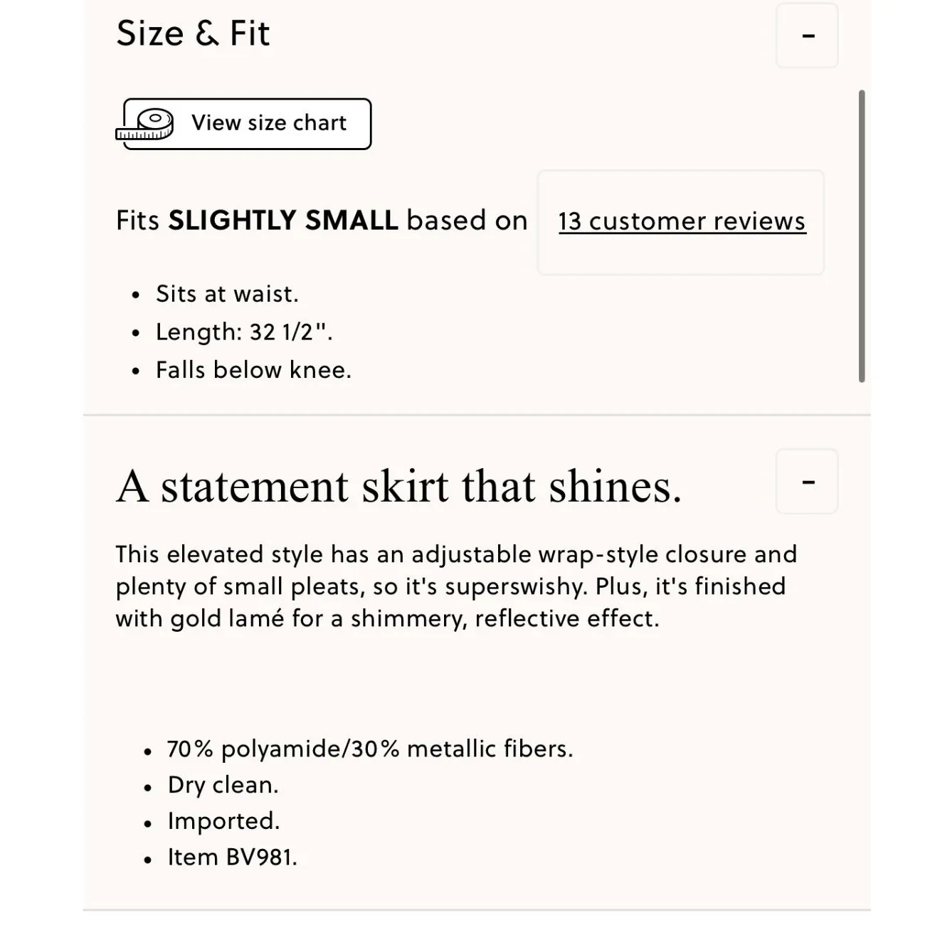 J Crew Pleated Wrap Skirt Gold Lamé Metallic Shimmer Midi Size 6 S M - Image 3