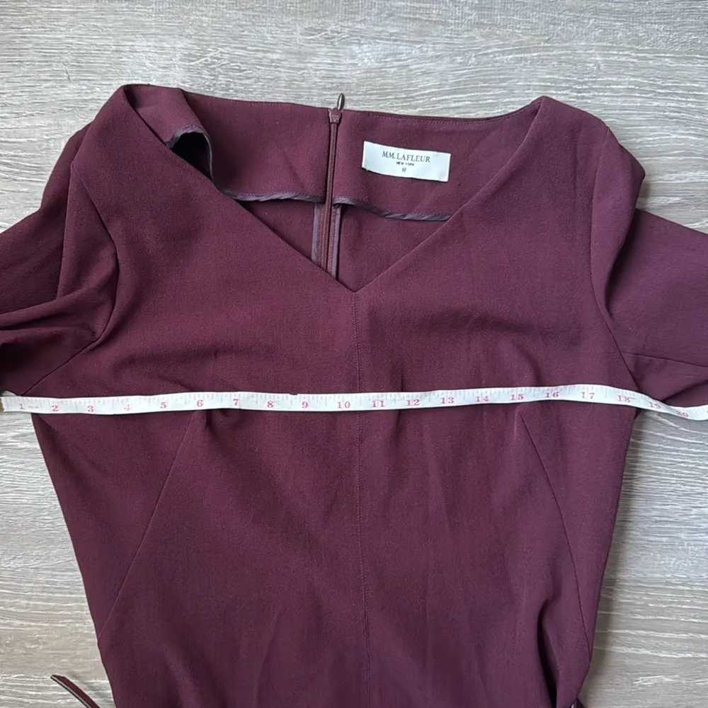MM Lafleur The Alexandra 2.0 Dress claret size 12 - Image 11