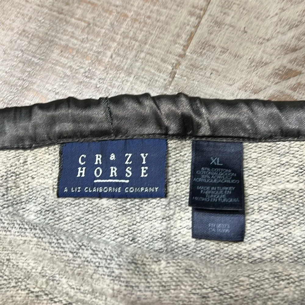 Crazy Horse by Liz Claiborne vintage maxi skirt with elastic waist & drawstring - Image 5