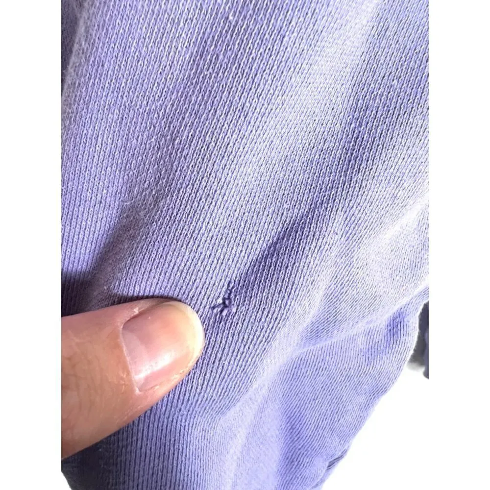 Adidas original embroidered purple tricol hoodie‎ - Image 5