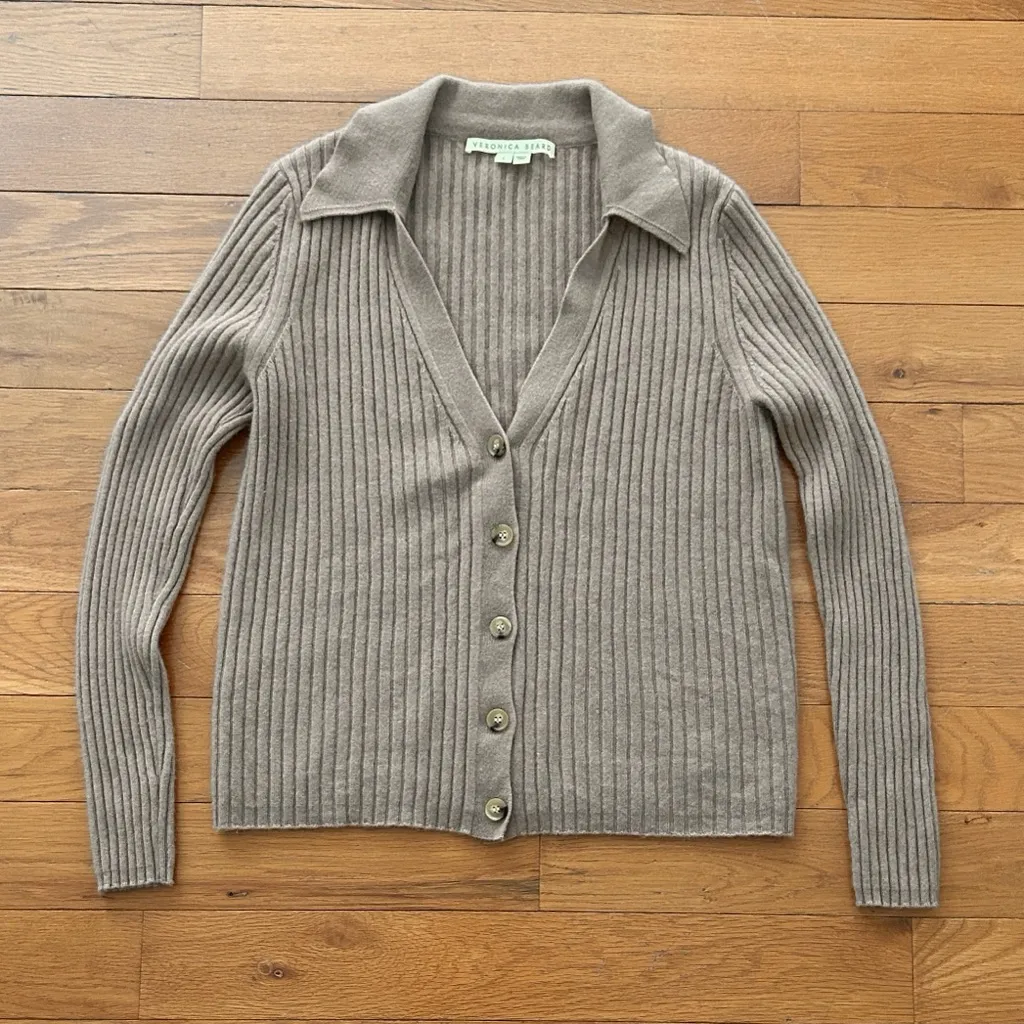 Veronica Beard Lazana Cashmere Cardigan - Image 2