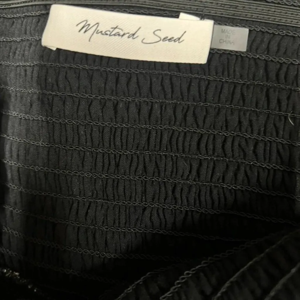 Mustard Seed small black skort - Image 4